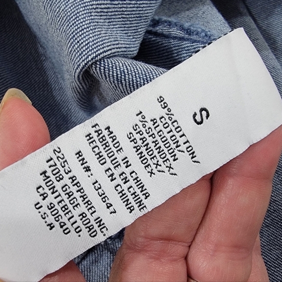 Re Generation by Celebrity Pink Denim Pleated Skirt Size S - Picture 12 of 15